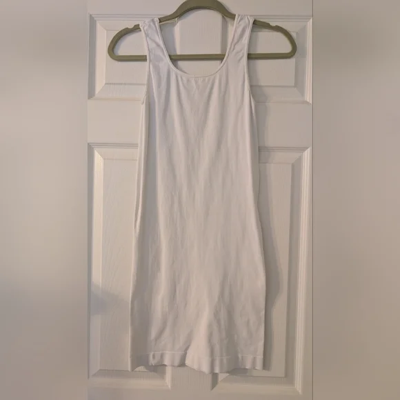 Tees by Tina High Low White Two Layer Dress - Picture 7 of 7